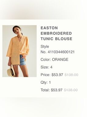 anthropologie womens blouse NEW
